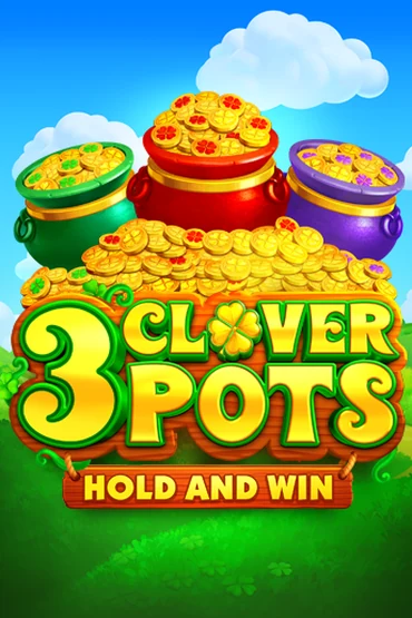 3 Clover Pots pokie by 3 Oaks: cover art