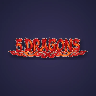 5 Dragons pokie by Aristocrat: title logo