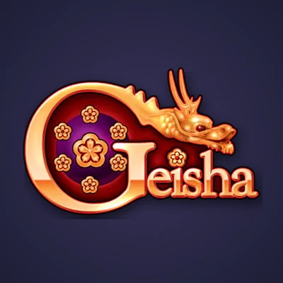 Geisha pokie by Aristocrat: title logo