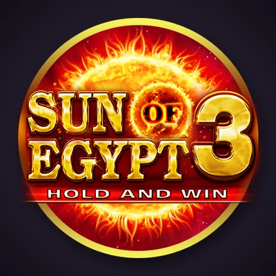 Sun of Egypt 3: Hold and Win pokie by Booongo (BNG): cover art
