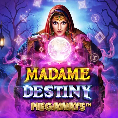 Madame Destiny Megaways pokie by Pragmatic Play: cover art